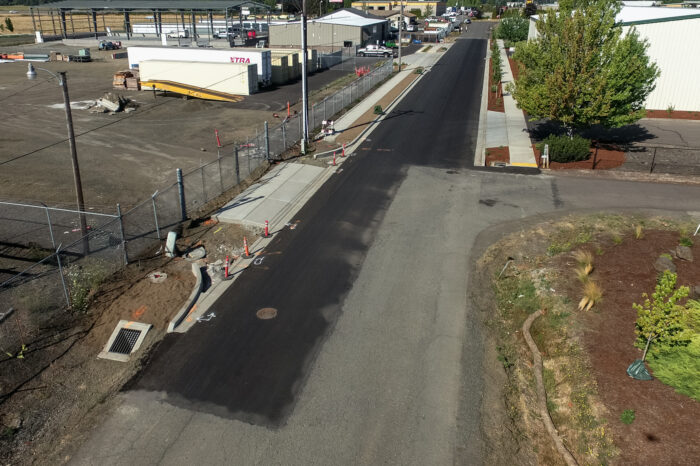 Rolland Drive, Tangent | Asphalt and Excavation | Blackstone Construction